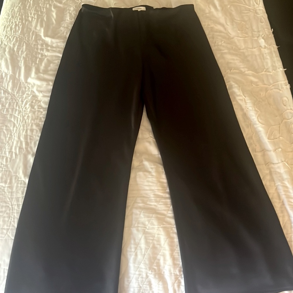 Vince Black silk pants size large